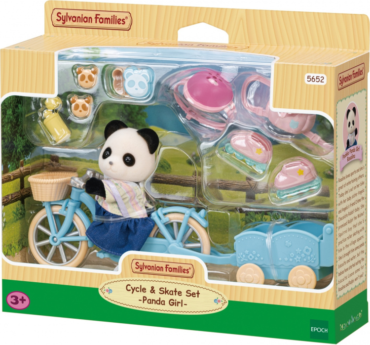 Sylvanian Families Bike and skates play set