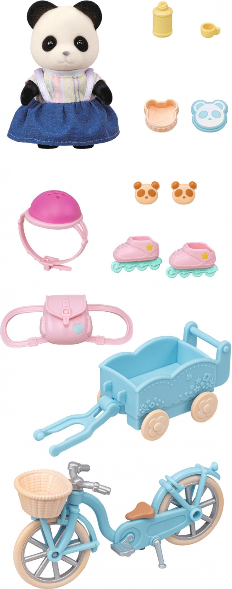 Sylvanian Families Bike and skates play set
