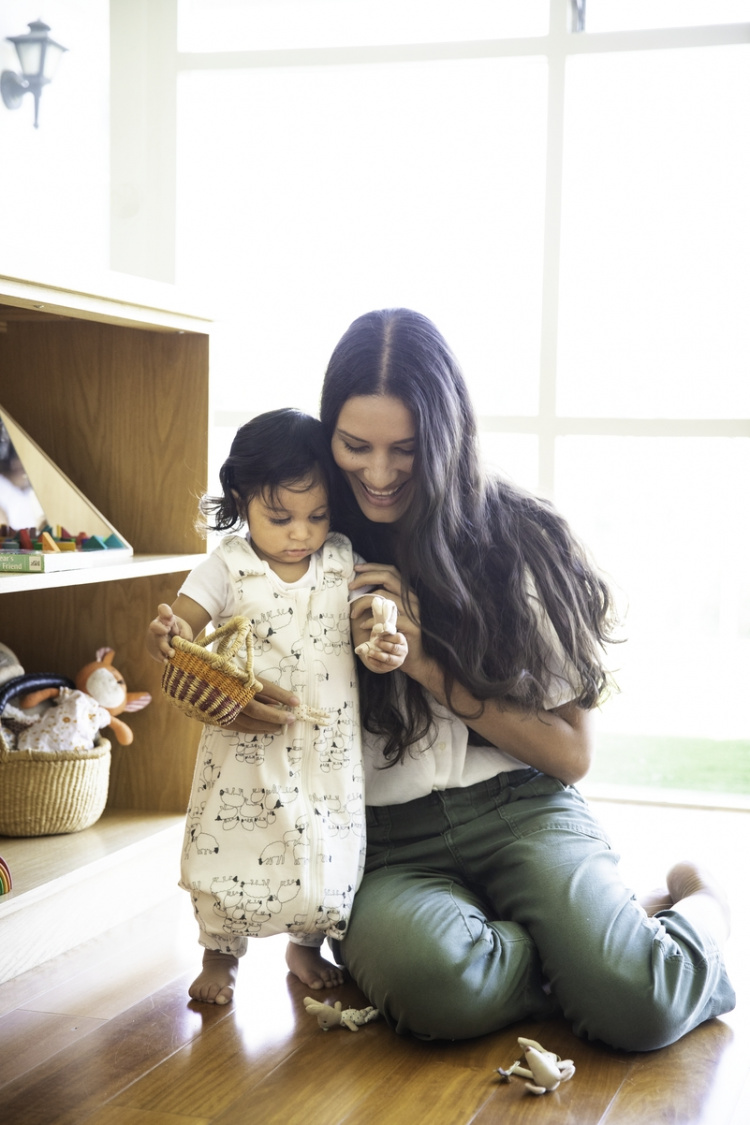 Ergobaby On The Move Sleep Bag, Sheep, 6-18 months, TOG 2.5