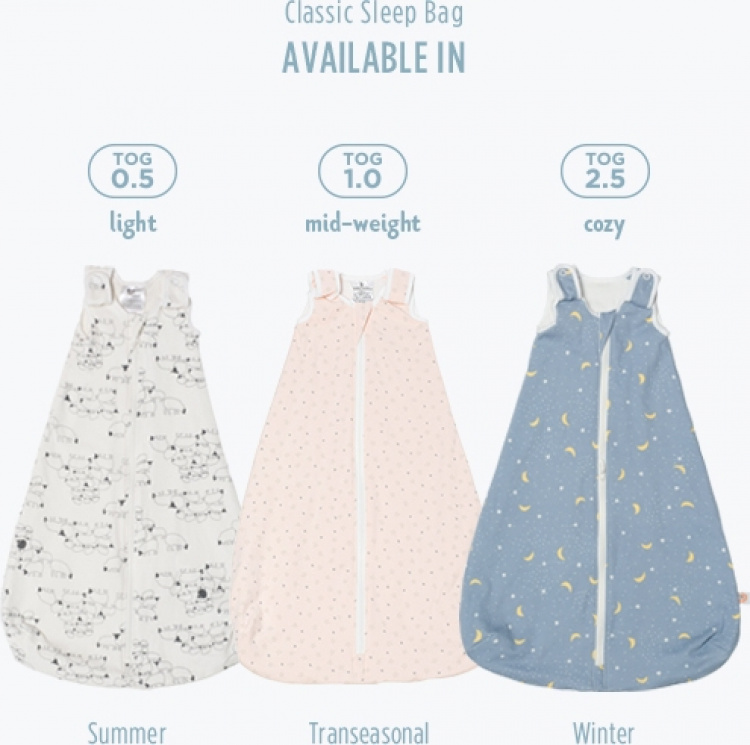 Ergobaby On The Move Sleep Bag, Sheep, 6-18 months, TOG 2.5