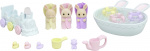 Sylvanian Families Triplets\' bath toilet