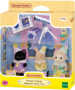 Sylvanian Families The threes at a sleepover Sylvanian Families The threes at a sleepover