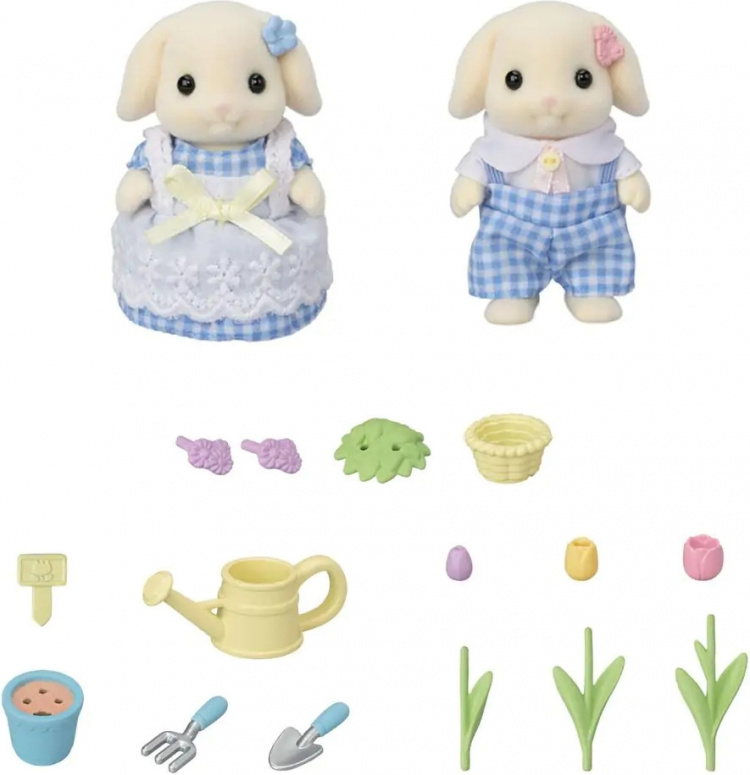 Sylvanian Families Garden set with figures