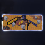 Paladone Minecraft illuminated mouse pad, 800 x 300 mm