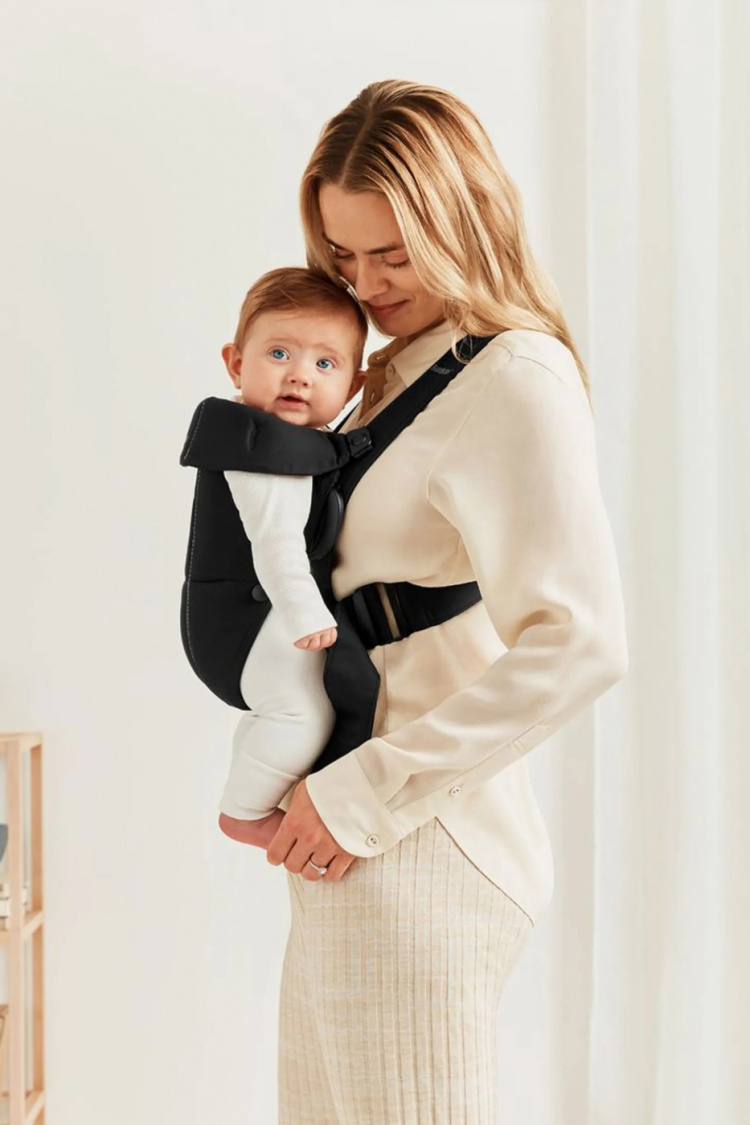 BabyBjörn Mini Woven backpack, black