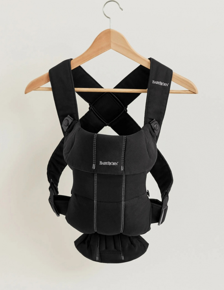 BabyBjörn Mini Woven backpack, black