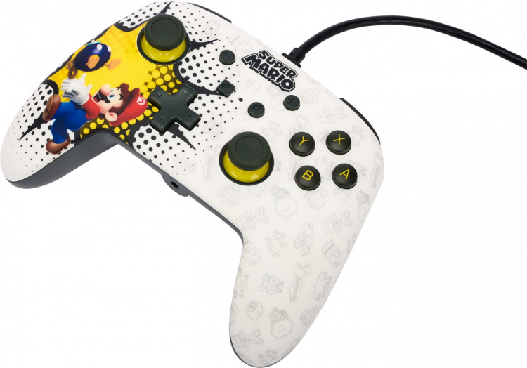 PowerA Enhanced Wired Controller, Bob-omb Blast, Switch