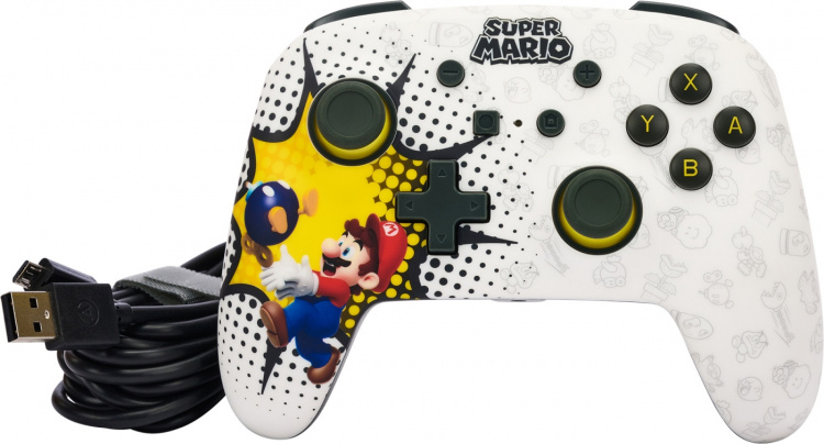 PowerA Enhanced Wired Controller, Bob-omb Blast, Switch