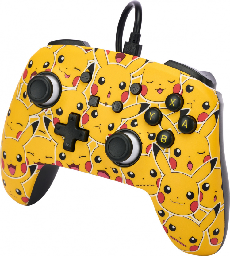 PowerA Enhanced Wired Controller, Pikachu Moods, Switch