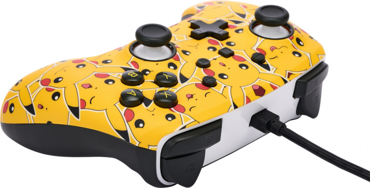 PowerA Enhanced Wired Controller, Pikachu Moods, Switch