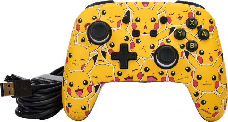 PowerA Enhanced Wired Controller, Pikachu Moods, Switch