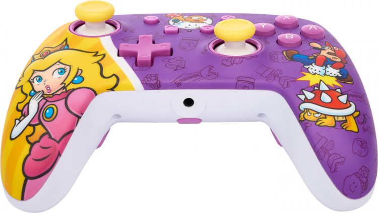 PowerA Enhanced Wired Controller, Princess Peach Battle, Switch PowerA Enhanced Wired Controller, Princess Peach Battle, Switch