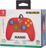 PowerA Nano Wired Controller, Mario Medley, Switch PowerA Nano Wired Controller, Mario Medley, Switch