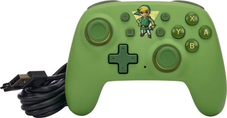 PowerA Nano Wired Controller, Toon Link, Switch