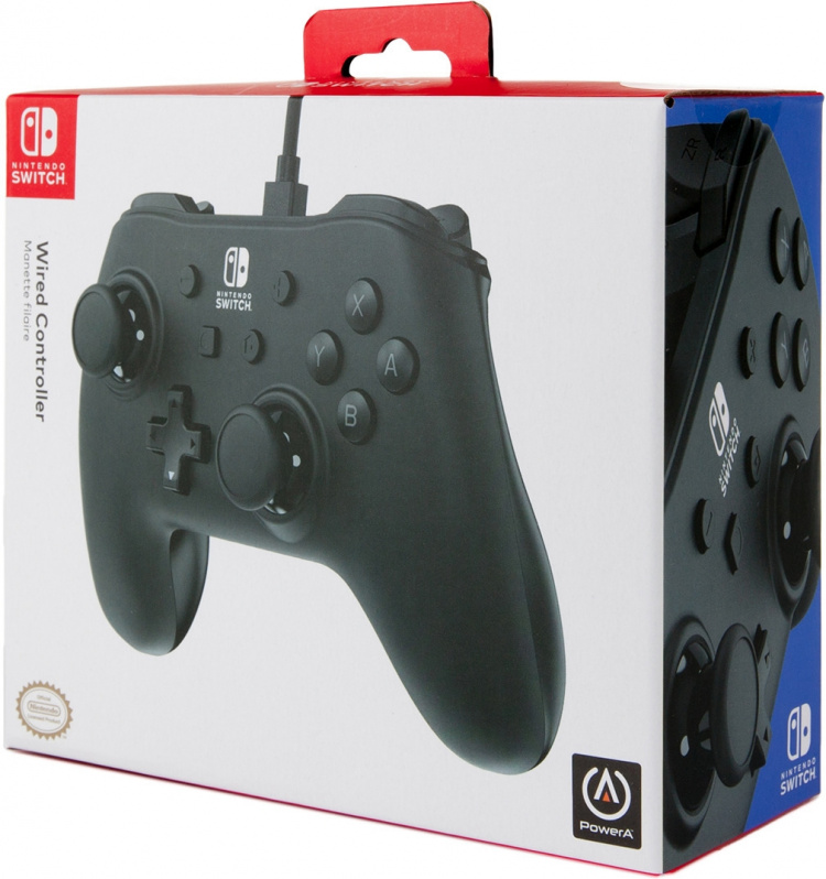 PowerA Wired Controller game controller, black, Switch PowerA Wired Controller game controller, black, Switch