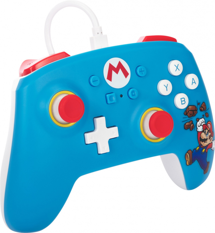 PowerA Wired Controller, Brick Breaker Mario, Switch