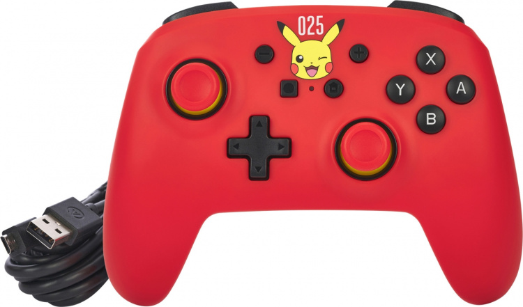 PowerA Wired Controller, Laughing Pikachu, Switch PowerA Wired Controller, Laughing Pikachu, Switch