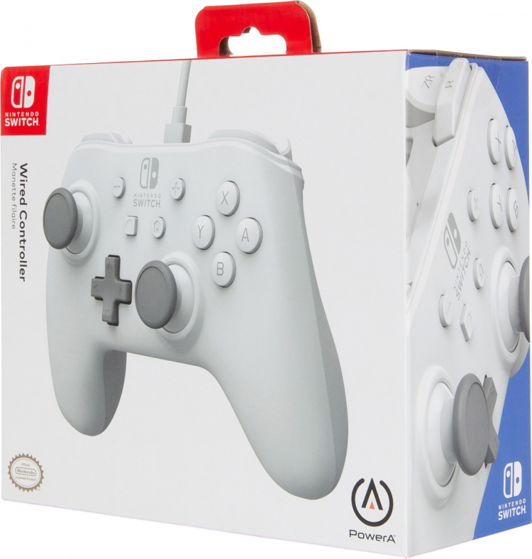 PowerA Wired Controller, white, Switch PowerA Wired Controller, white, Switch