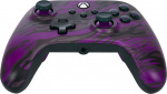 PowerA Advantage Wired Controller, Purple Camo, Xbox
