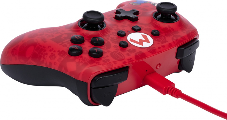 PowerA Enhanced Wireless Controller, Here We Go Mario, Switch
