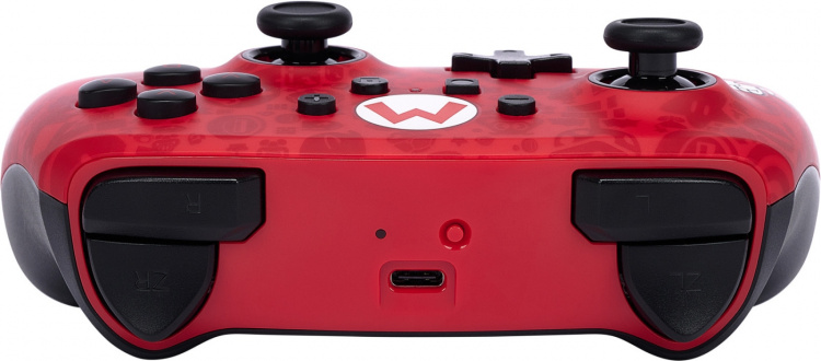 PowerA Enhanced Wireless Controller, Here We Go Mario, Switch