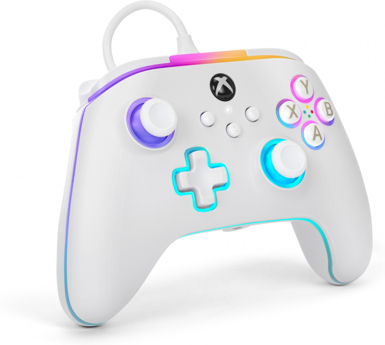 PowerA Lumectra Advantage Wired Controller, white, Xbox / PC PowerA Lumectra Advantage Wired Controller, white, Xbox / PC