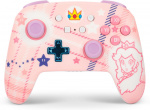 PowerA Enhanced Wireless Controller, Princess Peach Plaid, Switch PowerA Enhanced Wireless Controller, Princess Peach Plaid, Switch