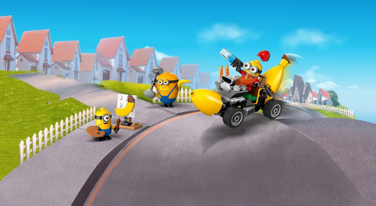 LEGO Minions 75580 - Minions and Banana Car