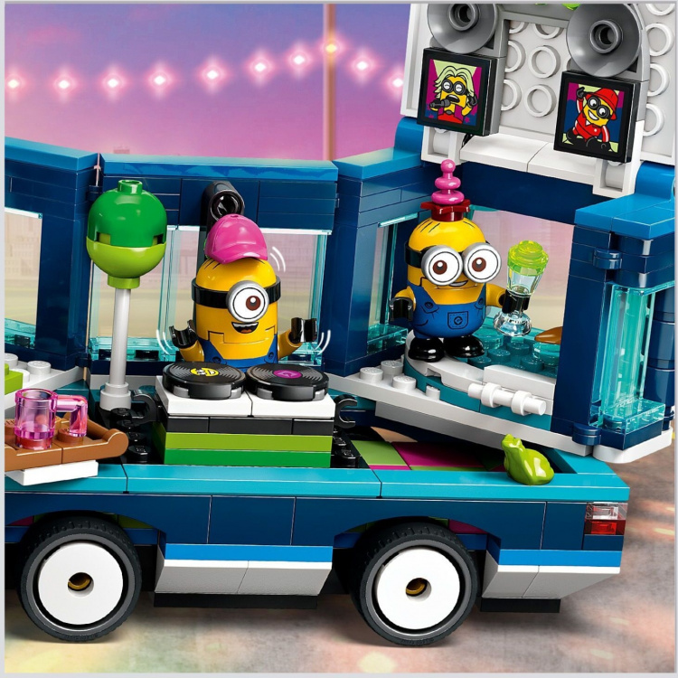 LEGO Minions 75581 - Kätyria\'s music festival bus LEGO Minions 75581 - Kätyria\'s music festival bus