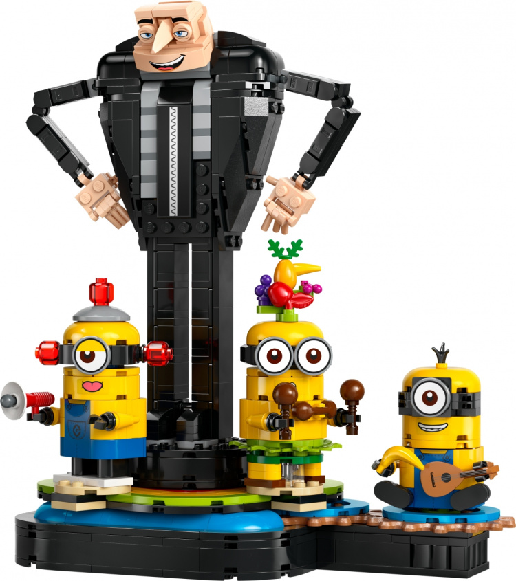 LEGO Minions 75582 - Gru and minions buildable with blocks