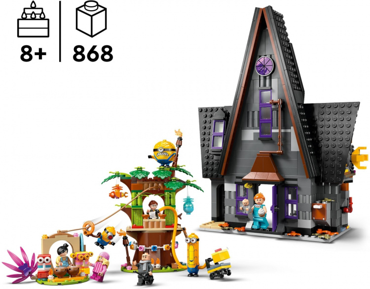 LEGO Minions 75583 - House of Auntie and Gru
