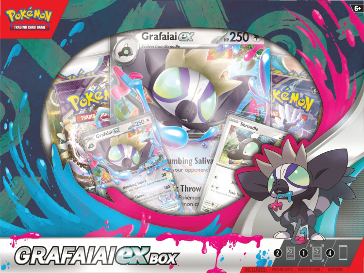 POKEMON TCG: Grafaiai ex Box trading card set