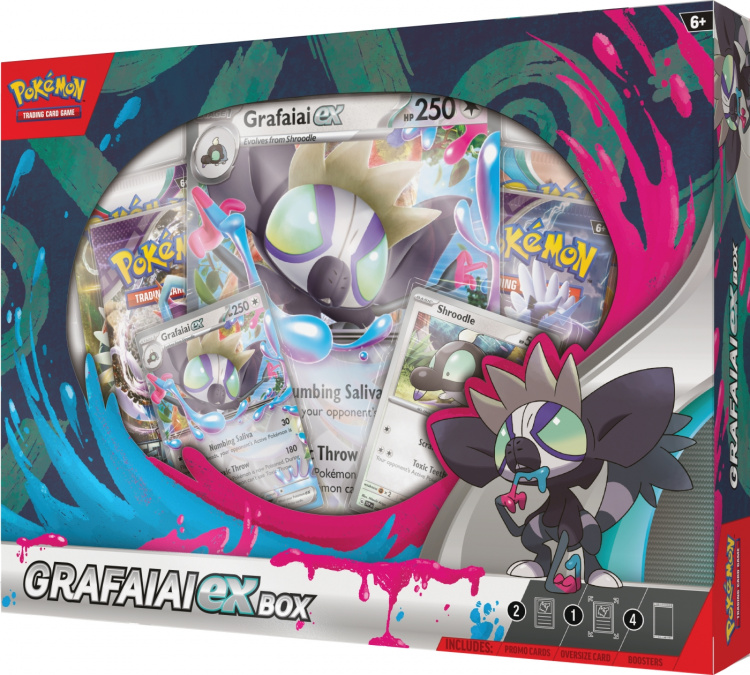 POKEMON TCG: Grafaiai ex Box trading card set