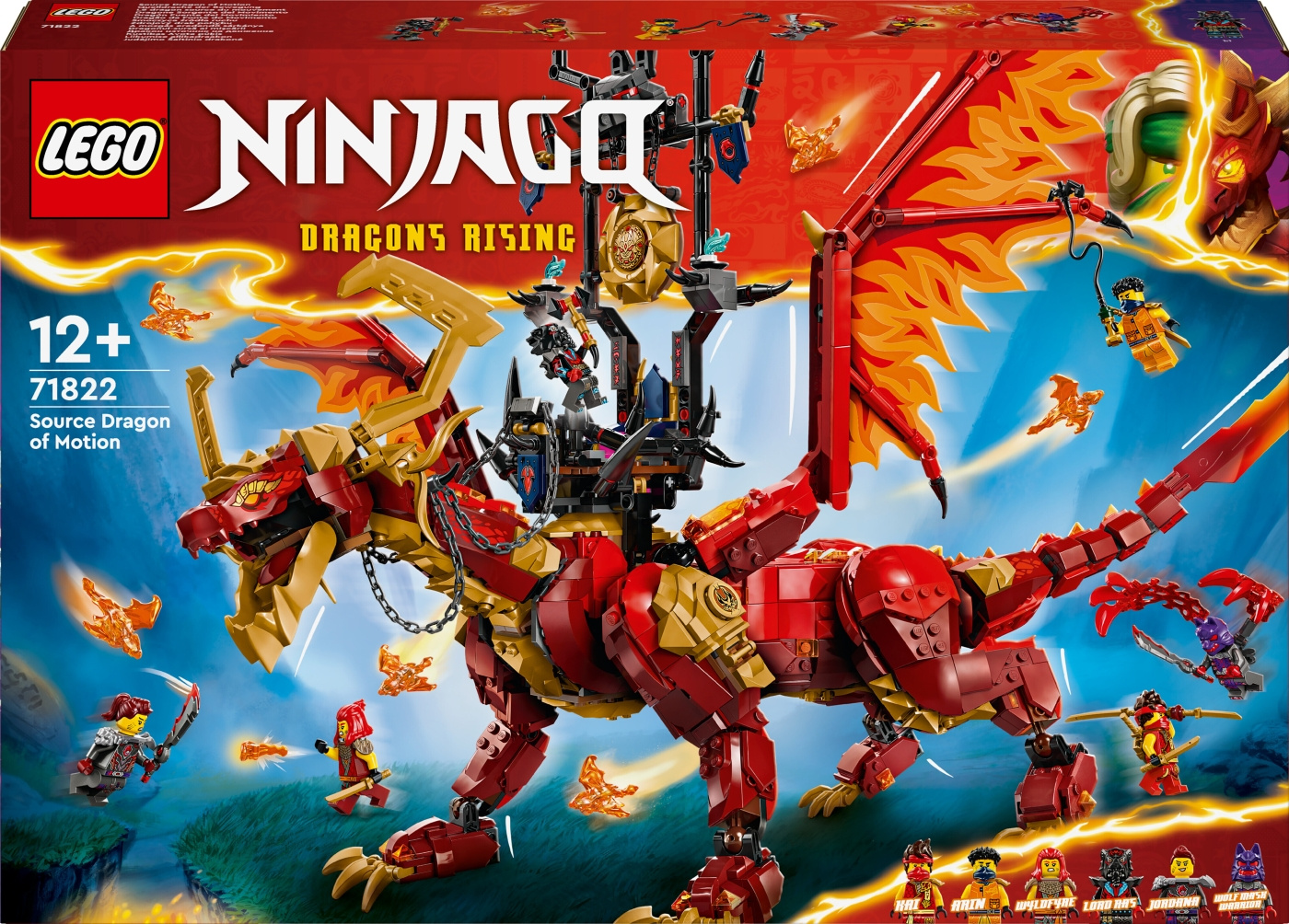 Buy LEGO Ninjago 71822 - The shop's starting dragon
