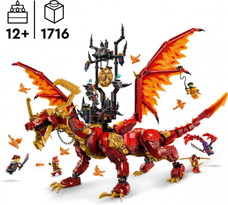 LEGO Ninjago 71822 - The shop\'s starting dragon