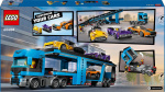LEGO City Big Vehicles 60408 - Sports car transporter