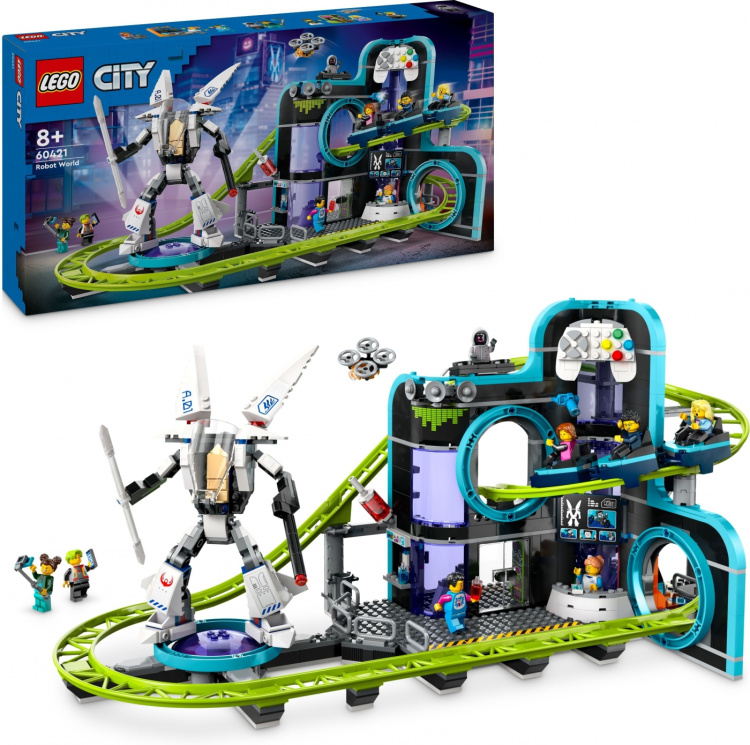 LEGO My City 60421 - Robot World Rollercoaster LEGO My City 60421 - Robot World Rollercoaster