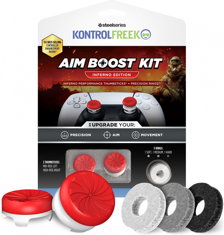 KontrolFreek Aim Boost Kit - Inferno Edition (PS5)