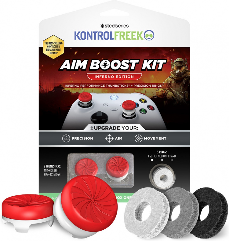 KontrolFreek Aim Boost Kit - Inferno Edition (Xbox)