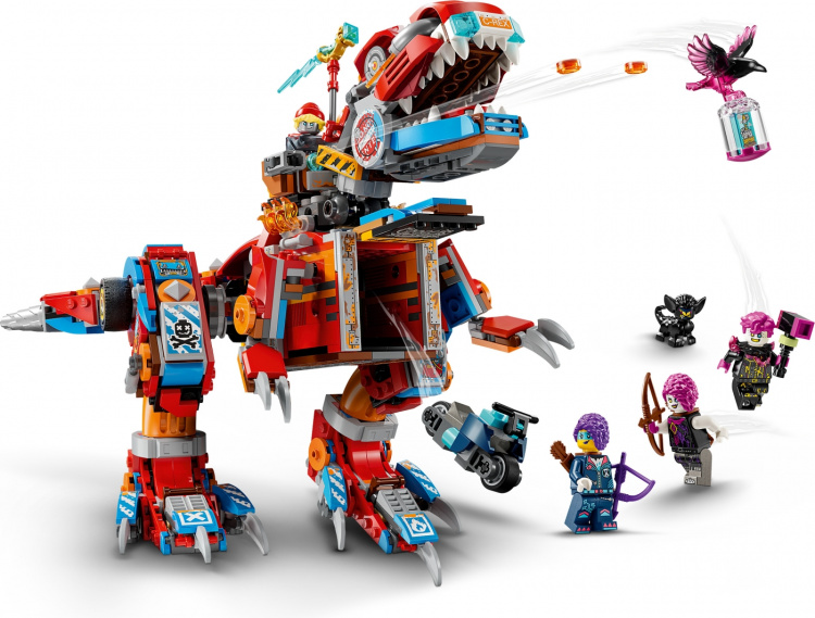LEGO DREAMZzz 71484 - Cooper\'s robotic dinosaur C-rex
