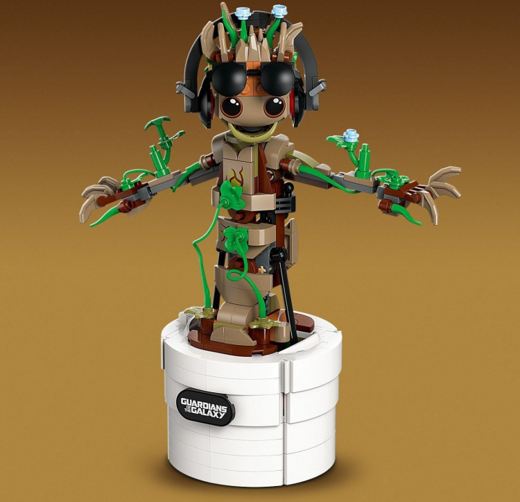 LEGO Super Heroes Marvel 76297 - Dancing Groot