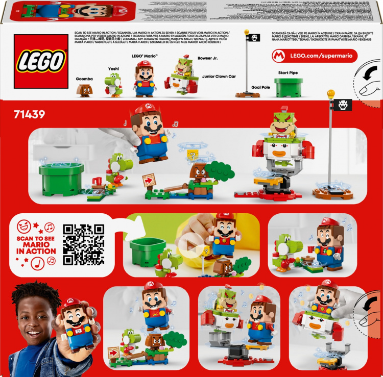 LEGO Super Mario 71439 - Adventures of the interactive LEGO® Mario™ character
