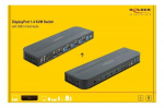 DeLOCK DisplayPort 1.4 KVM Switch 8K 30 Hz with USB 3.0 and Audio DeLOCK DisplayPort 1.4 KVM Switch 8K 30 Hz with USB 3.0 and Audio