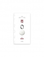 U by UAG Apple AirTags U Dot Keychain, Marshmallow
