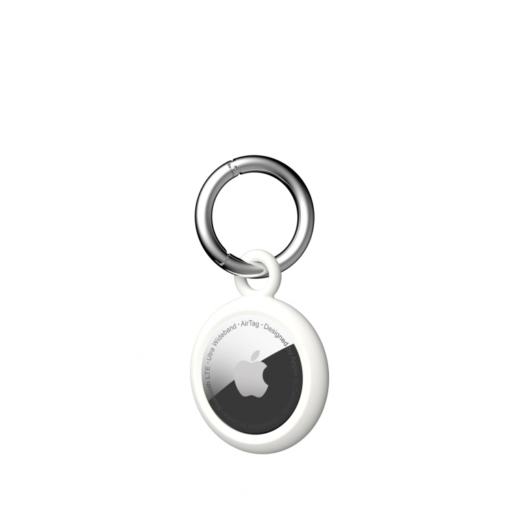 U by UAG Apple AirTags U Dot Keychain, Marshmallow