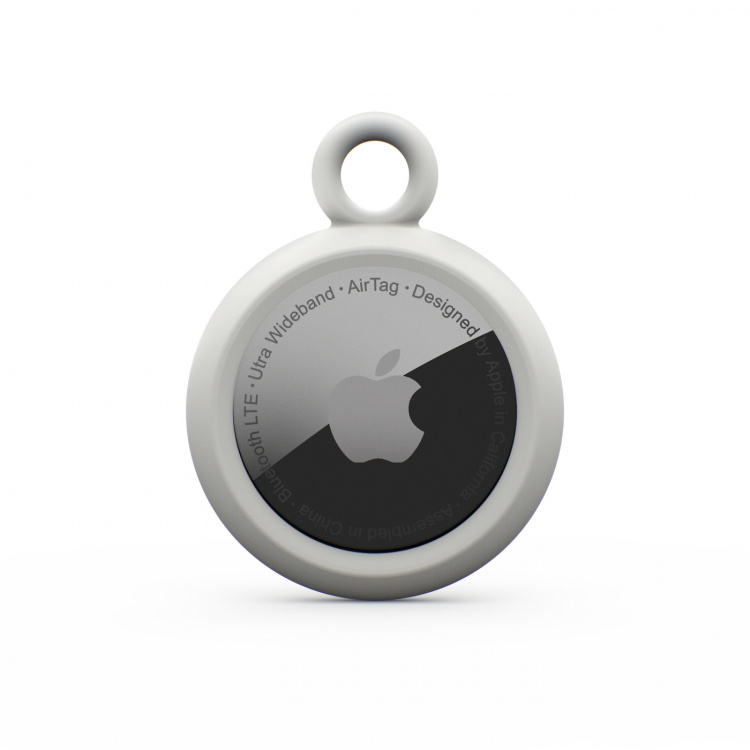 U by UAG Apple AirTags U Dot Keychain, Marshmallow