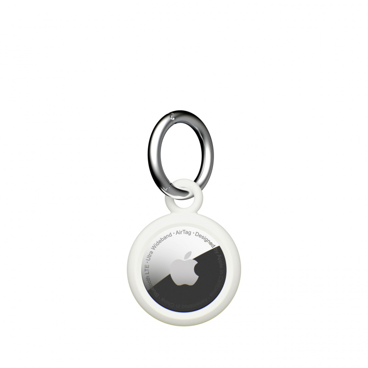 U by UAG Apple AirTags U Dot Keychain, Marshmallow
