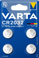 Varta CR2032 Lithium Coin 4 Pack Varta CR2032 Lithium Coin 4 Pack