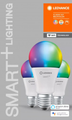 LEDVANCE SMART+ standard 75W/RGBW fr E27 WiFi 3 pack - C LEDVANCE SMART+ standard 75W/RGBW fr E27 WiFi 3 pack - C