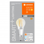 LEDVANCE SMART+ mini-ball 40W/827 clear fil E14 WiFi - C LEDVANCE SMART+ mini-ball 40W/827 clear fil E14 WiFi - C